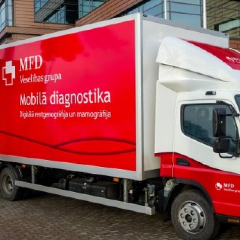 Mamogrāfijas izmeklējumi un PSA eksprestesti "Pārbaudi savu veselību – izvēlies dzīvot"